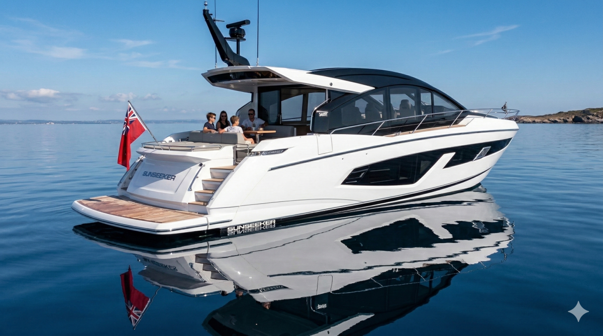 Location de bateau à moteur pour une sortie en mer en famille ou entre amis à La Trinité sur Mer